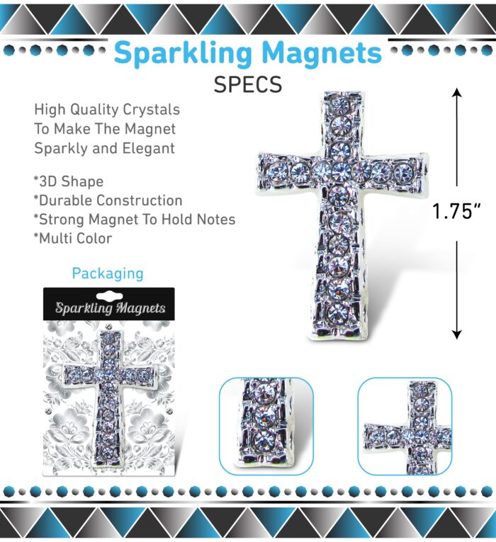 Cross - Sparkling Magnets - Image 2