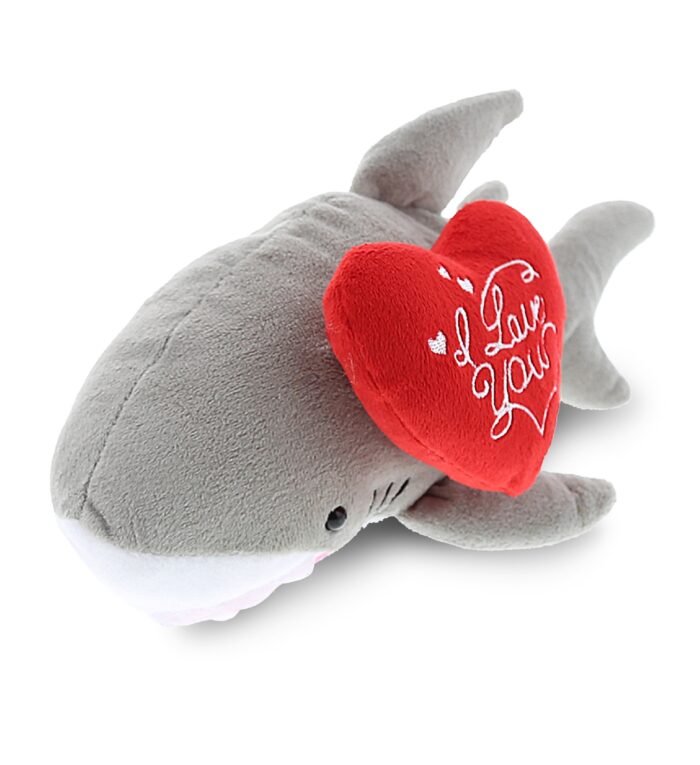I Love You Valentines - 6 Inch Plush - Shark