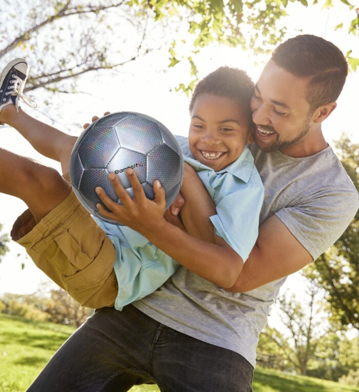 Silver Modern Pattern - Size 3 - Soccer Ball - Image 4