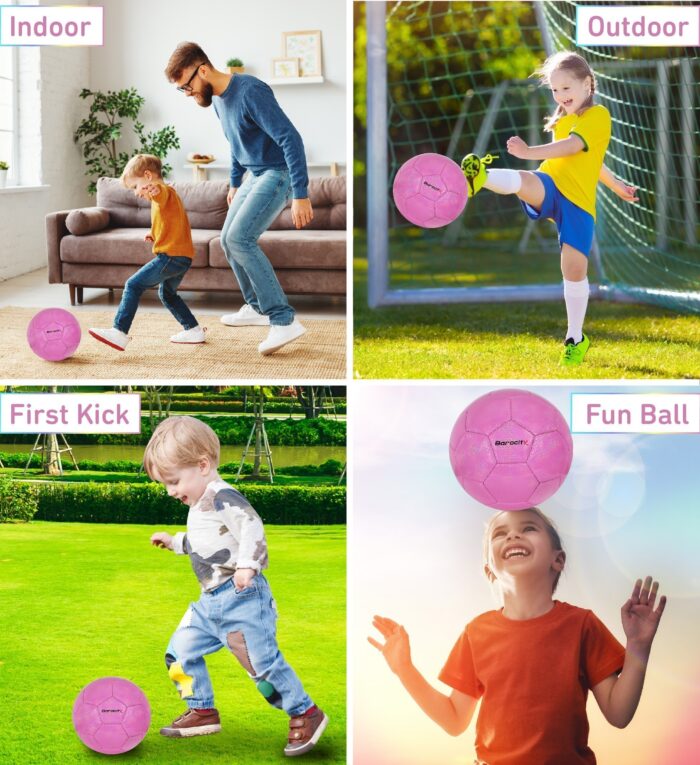 Pink Modern Pattern - Size 3 - Soccer Ball - Image 3