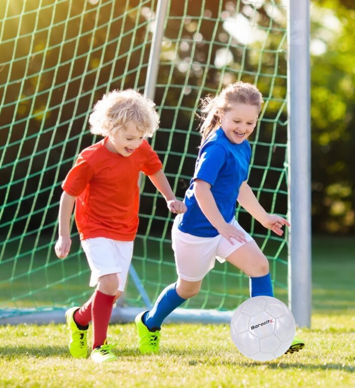 White Modern Pattern - Size 3 - Soccer Ball - Image 6