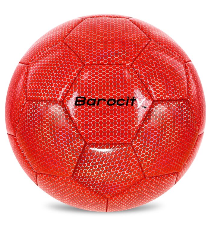 Red Modern Pattern - Size 4 - Soccer Ball
