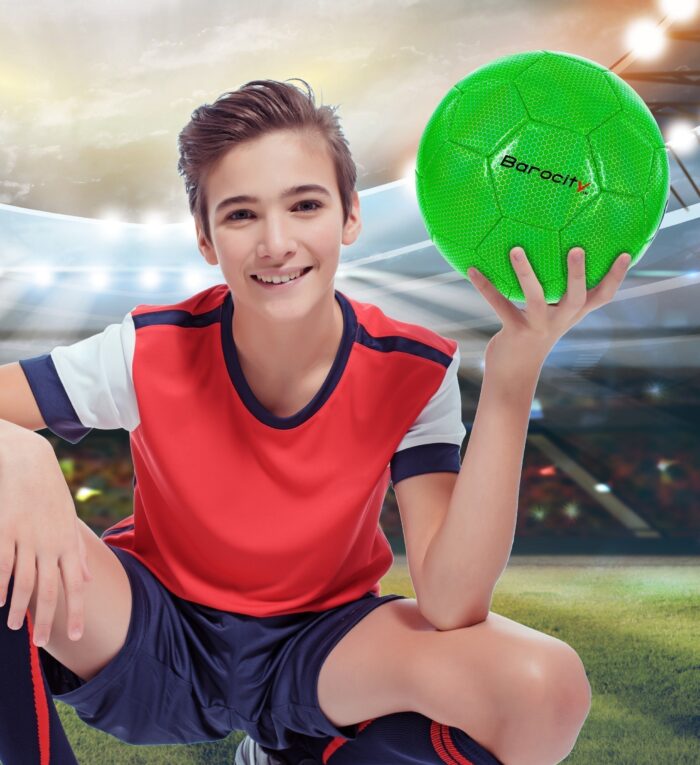 Green Modern Pattern - Size 5 - Soccer Ball - Image 5
