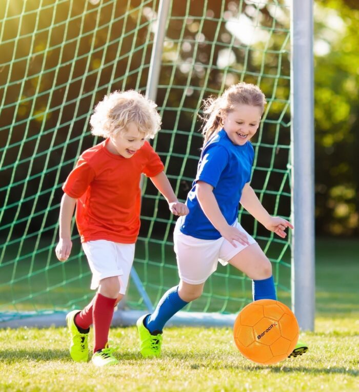 Orange Modern Pattern - Size 3 - Soccer Ball - Image 6