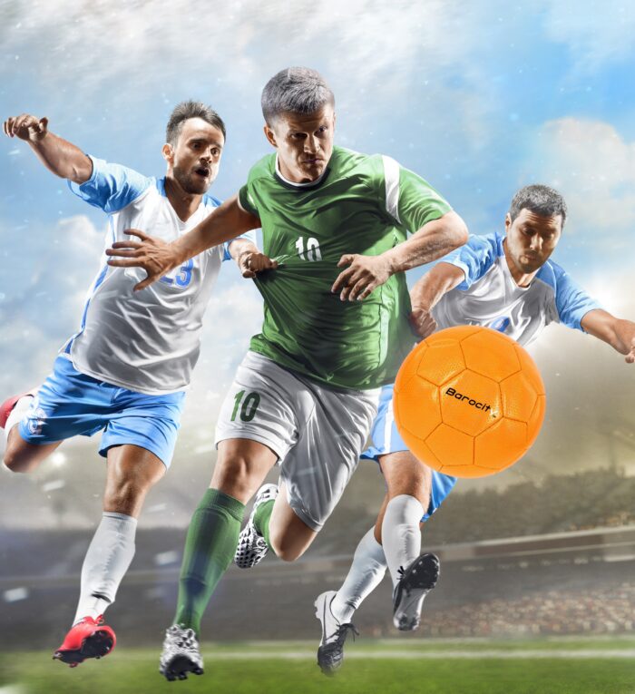 Orange Modern Pattern - Size 4 - Soccer Ball - Image 6