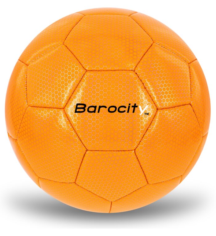 Orange Modern Pattern - Size 4 - Soccer Ball