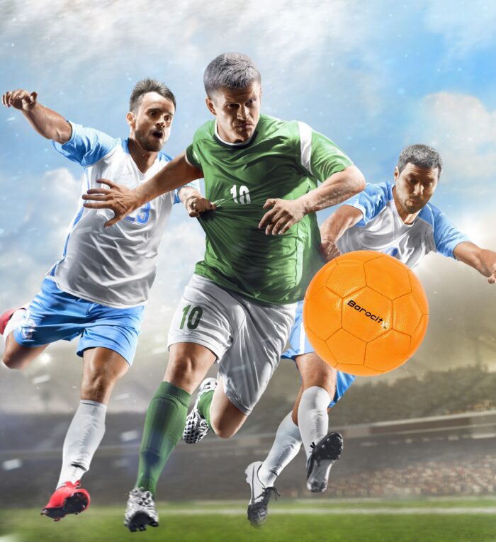 Orange Modern Pattern - Size 5 - Soccer Ball - Image 6