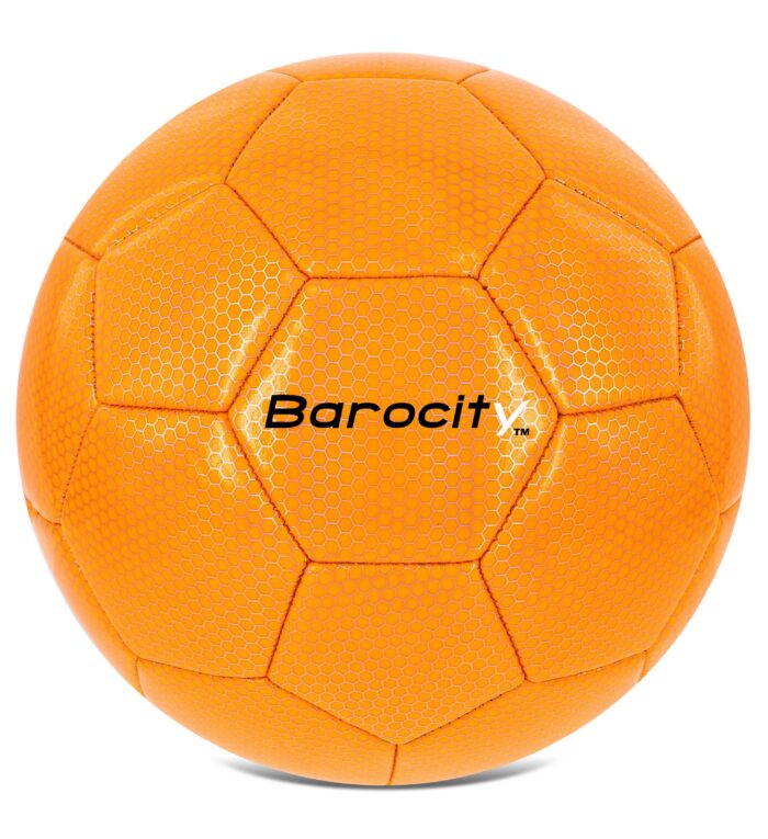 Orange Modern Pattern - Size 5 - Soccer Ball