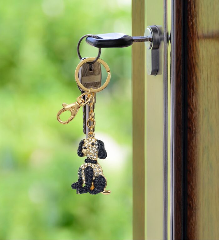 Beagle Dog - Gold Sparkling Charms - Image 8