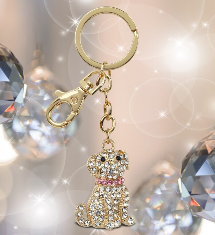 Bulldog - Gold Sparkling Charms - Image 4