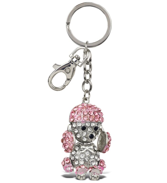 Cute Pink Poodle Dog - Sparkling Charms