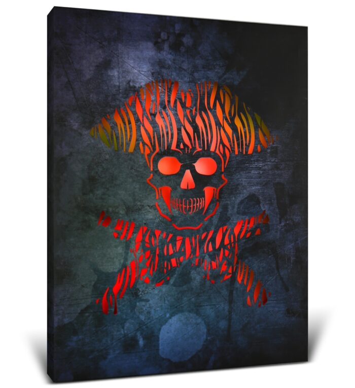 Pirate - Led Light Up Wall Picture Art