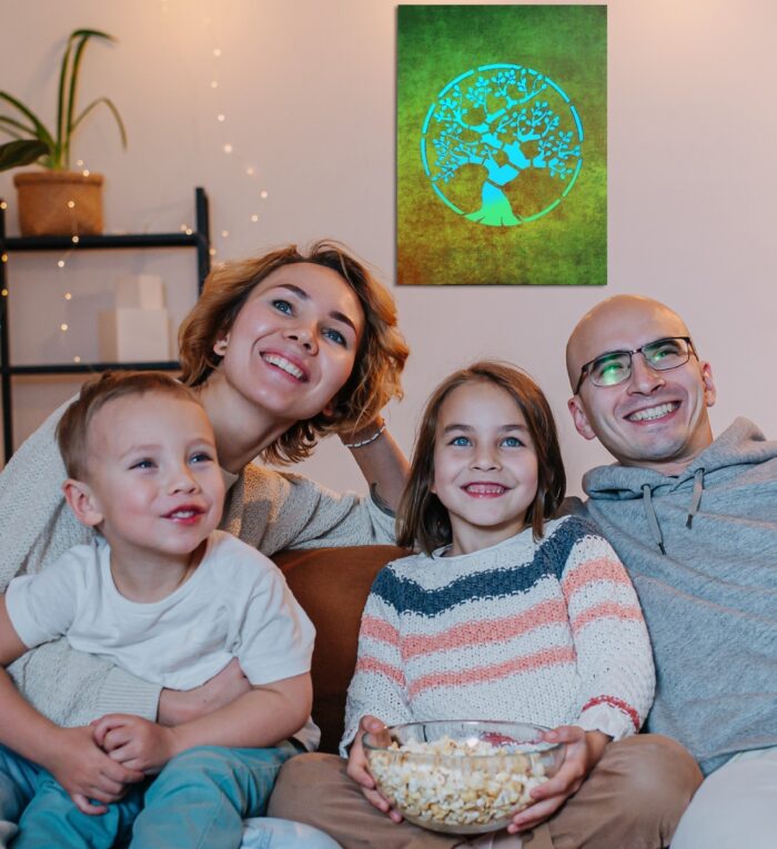 Tree Of Life - Led Light Up Wall Picture Art - Image 6
