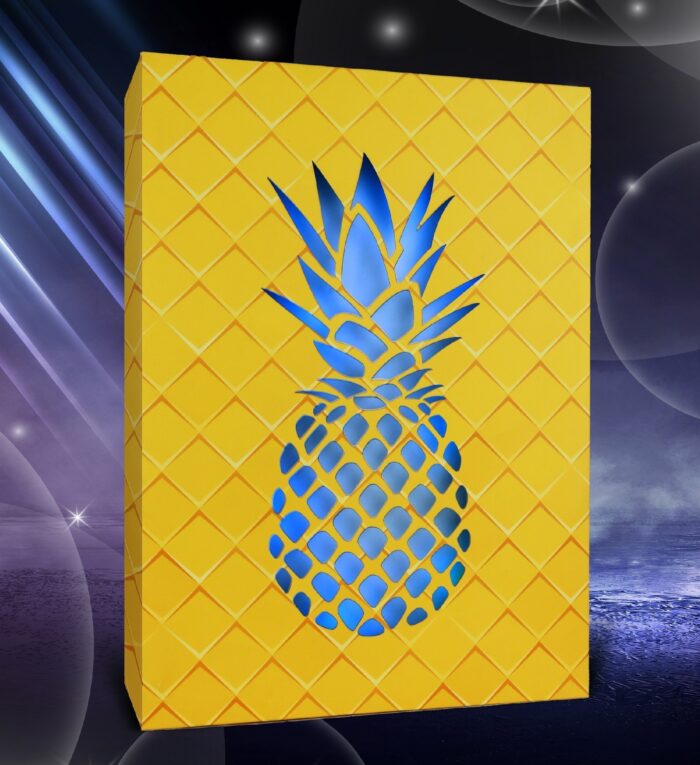 Pineapple - Led Light Up Wall Picture Art - Image 2