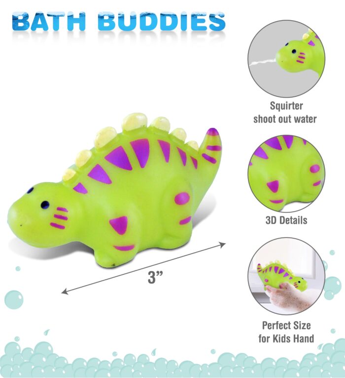 Stegosaurus - Bath Buddies Squirter - Image 2