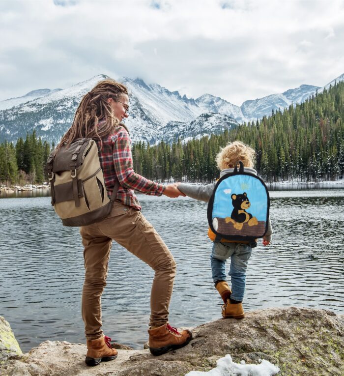11 Inch Backpack - Black Bear - Image 4