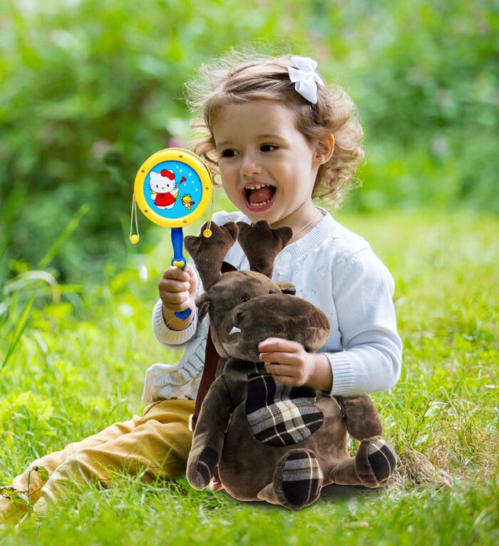 Moose - Stylish Plush Backpack - Image 7