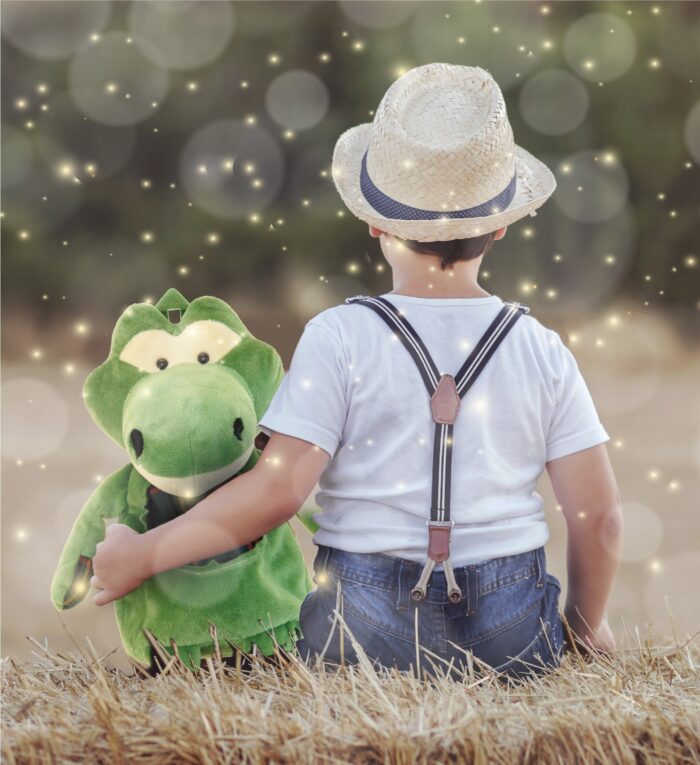 Alligator - Stylish Plush Backpack - Image 5