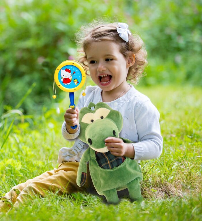Alligator - Stylish Plush Backpack - Image 7