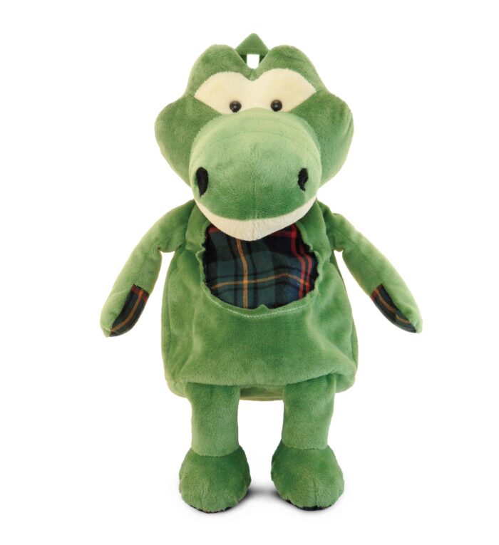 Alligator - Stylish Plush Backpack