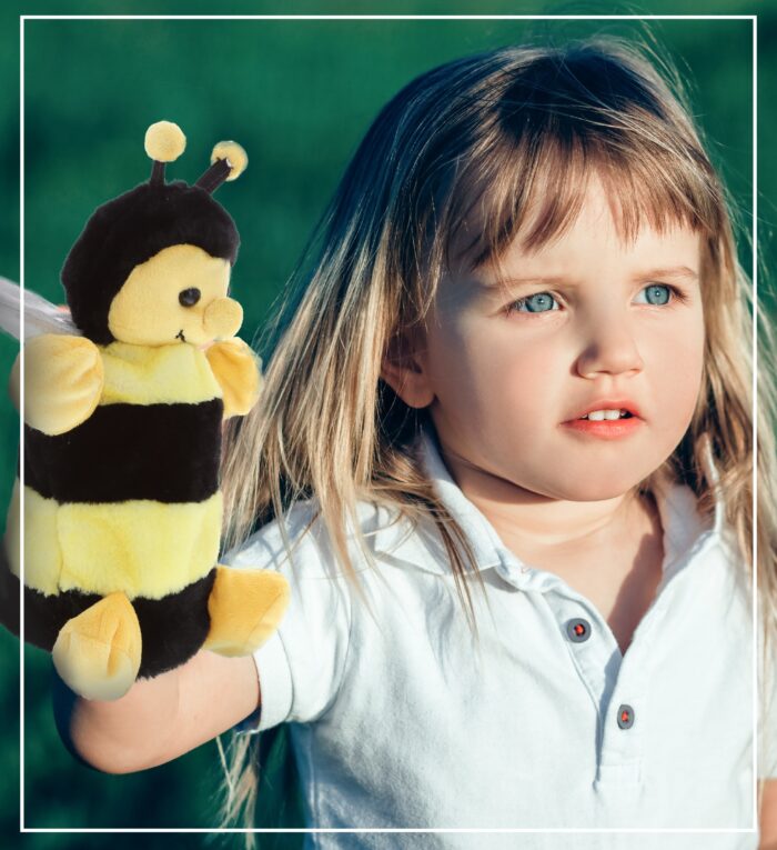 Honeybee - Super Soft Plush Hand Puppet - Image 7