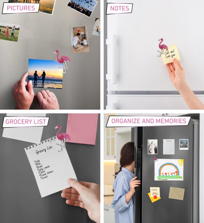 Flamingo - Sparkling Magnets - Image 4