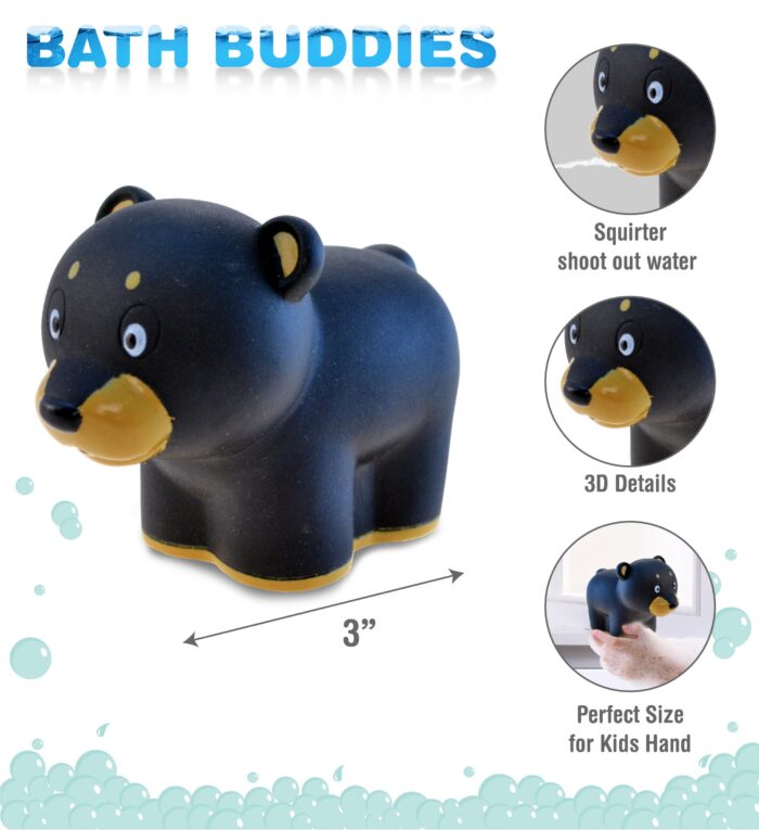 Black Bear - Bath Buddies Squirter - Image 2