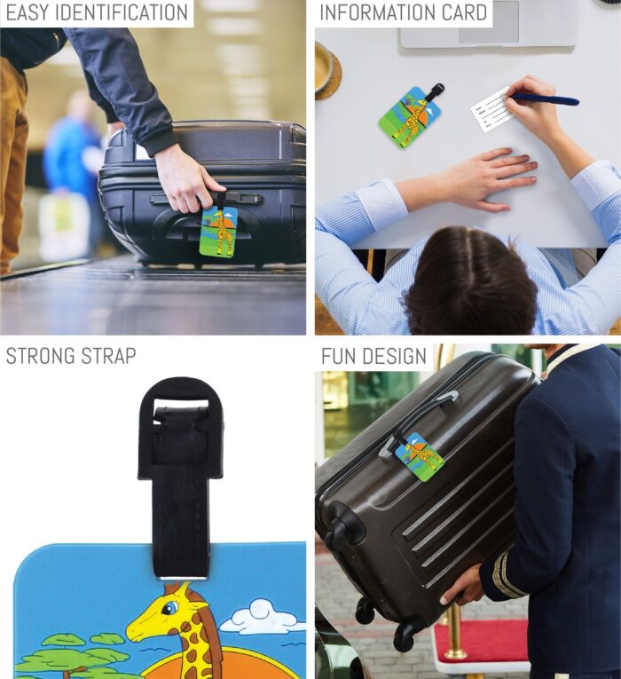 Giraffe - Luggage Tags - Image 3