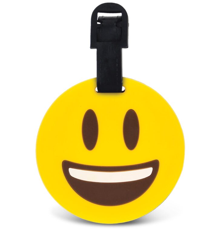Smiling Emoji - Luggage Tags