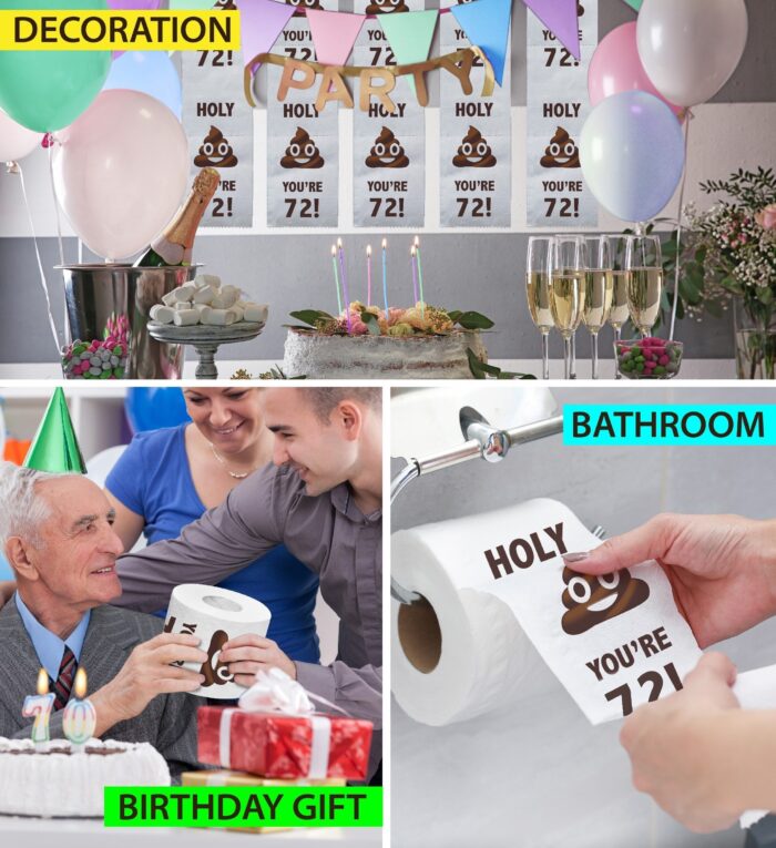 Holy Poop  You're 72 - Bday Number - Image 5
