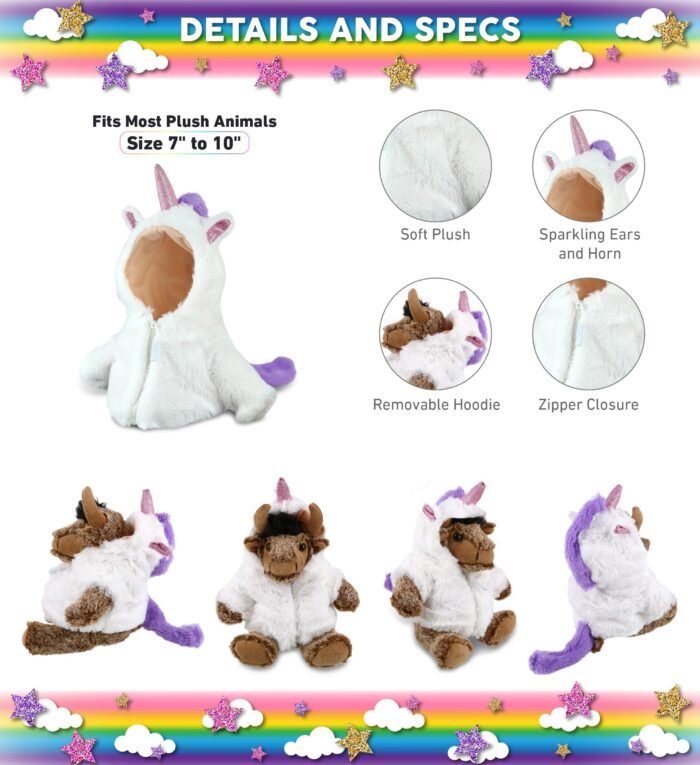 Unicorn Jacket - Large - Plush - Image 2