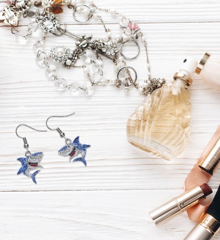 Shark - Sparkling Earrings - Image 7