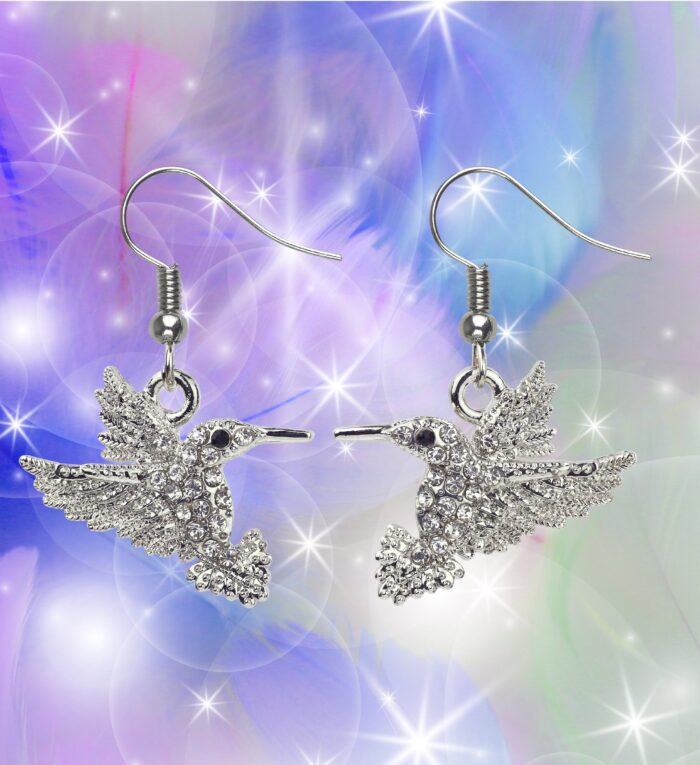 Hummingbird - Sparkling Earrings - Image 5