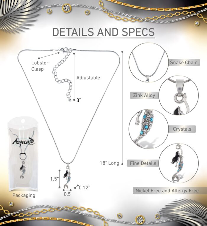 Mermaid - Sparkling Necklace - Image 2