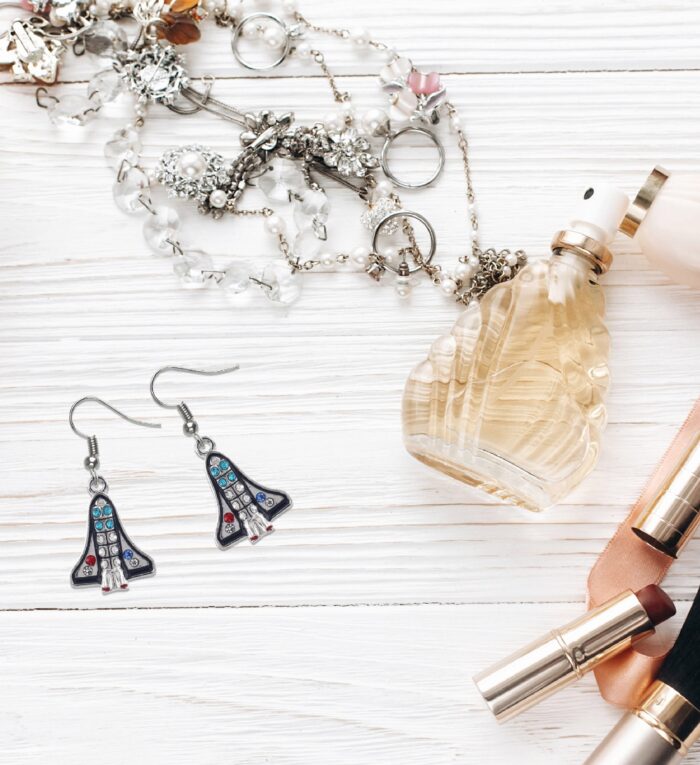 Space Shuttle - Sparkling Earrings - Image 7