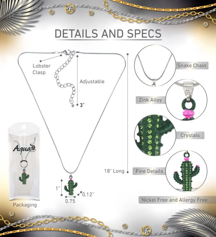 Cactus - Sparkling Necklace - Image 2