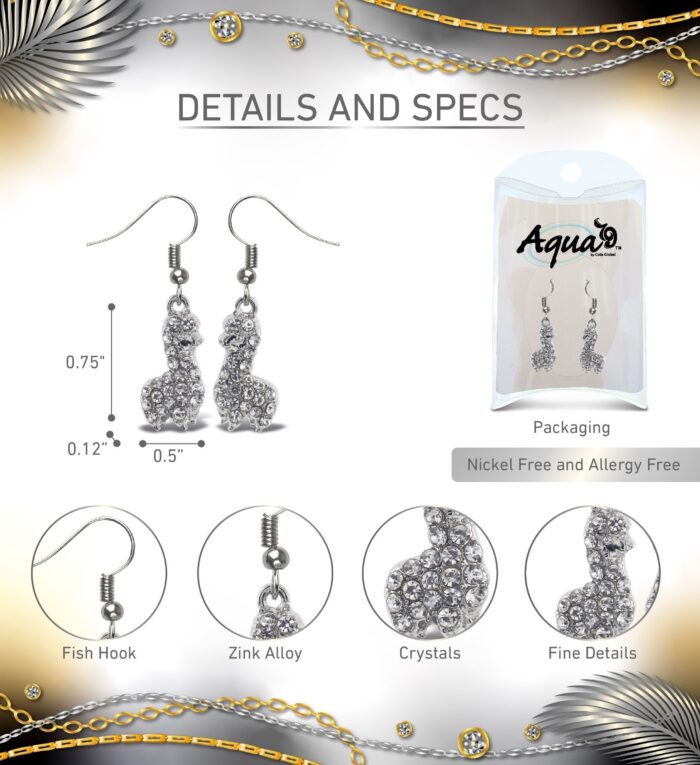 Llama - Sparkling Earrings - Image 2