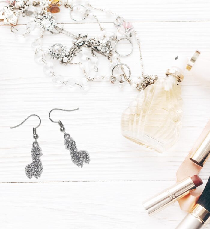 Llama - Sparkling Earrings - Image 7