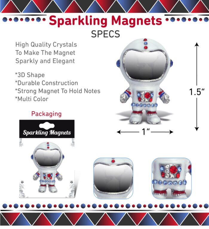 Astronaut - Sparkling Magnets - Image 3