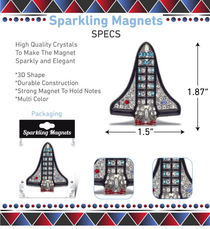 Space Shuttle - Sparkling Magnets - Image 3