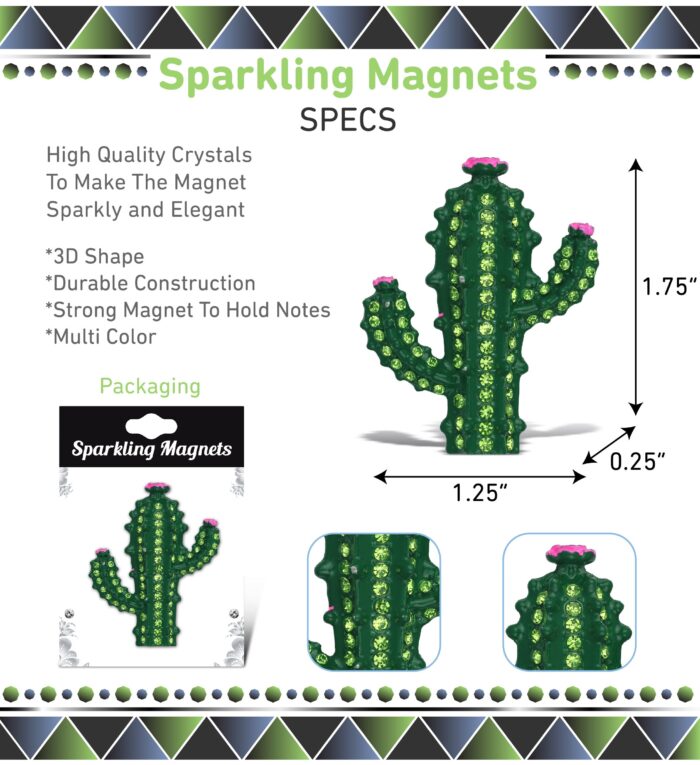 Cactus - Sparkling Magnets - Image 3
