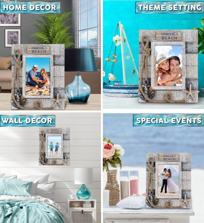 Silver Sea Photo Frame 3.5X5 - Nautical - Image 3
