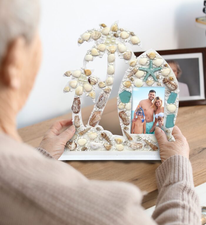 Oceanic Palm Tree Photo Frame 3.5X5 - Nautical - Image 4