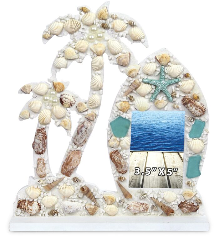 Oceanic Palm Tree Photo Frame 3.5X5 - Nautical