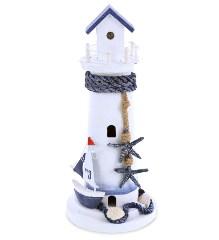 Ocean Blue Light House - Nautical