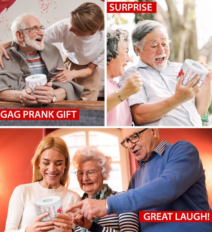 Happy 45th Anniversary Toilet Paper Funny Gift - Image 4