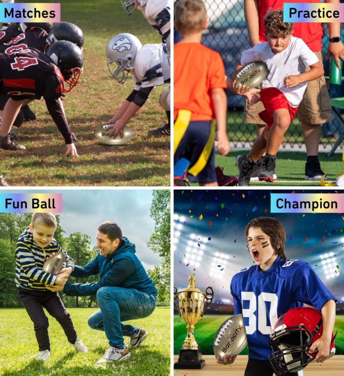 Gold Modern Pattern - Size 3 - Football - Image 3
