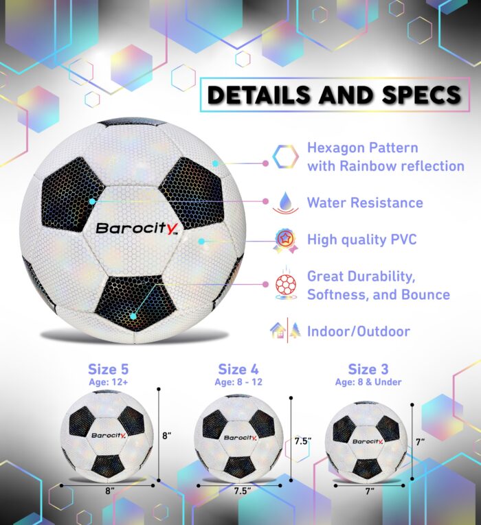 Classic Black & White Modern Pattern - Size 3 - Soccer Ball - Image 2