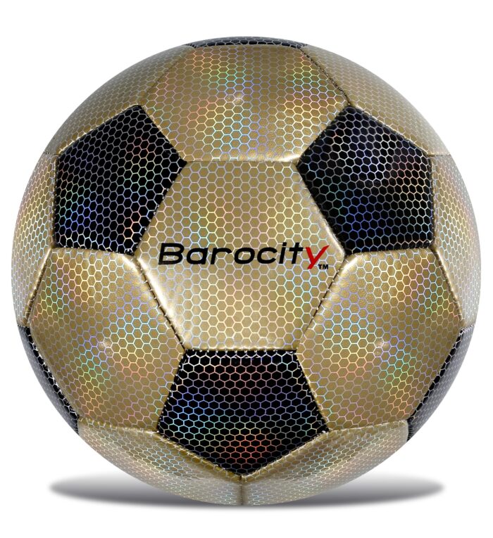 Classic Black & Gold Modern Pattern - Size 4 - Soccer Ball