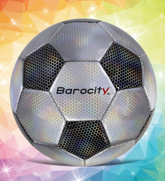 Classic Black & Silver Modern Pattern - Size 3 - Soccer Ball - Image 5